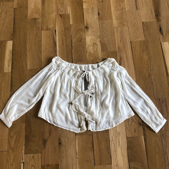 Lovers + Friends Revolve Rope Front Tie top - Picture 5 of 6